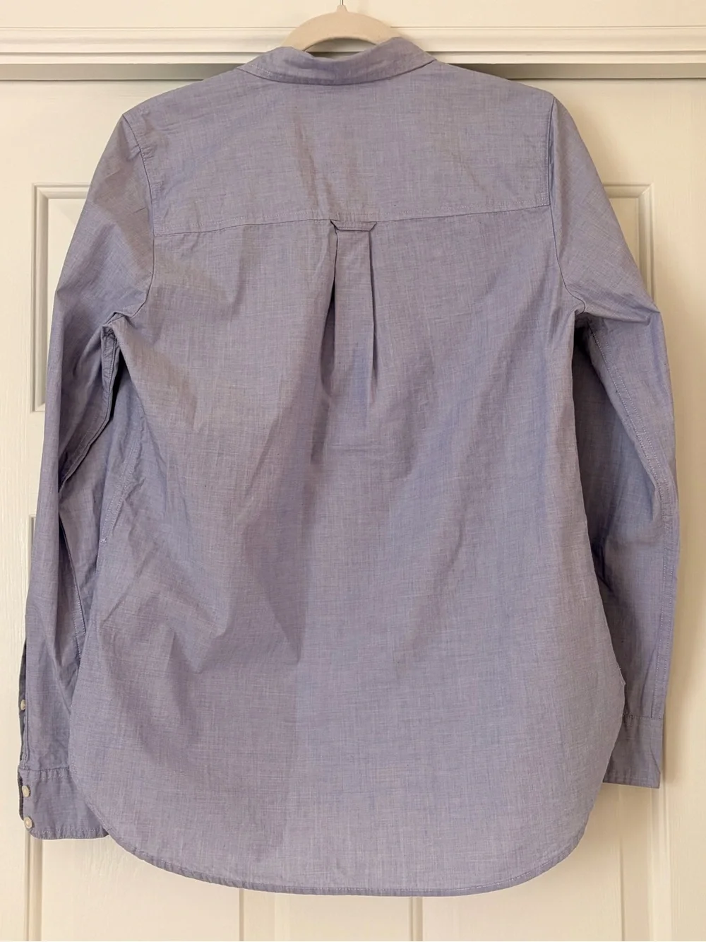 J Crew Classic fit shirt in end-on-end cotton, size 8, color Peri